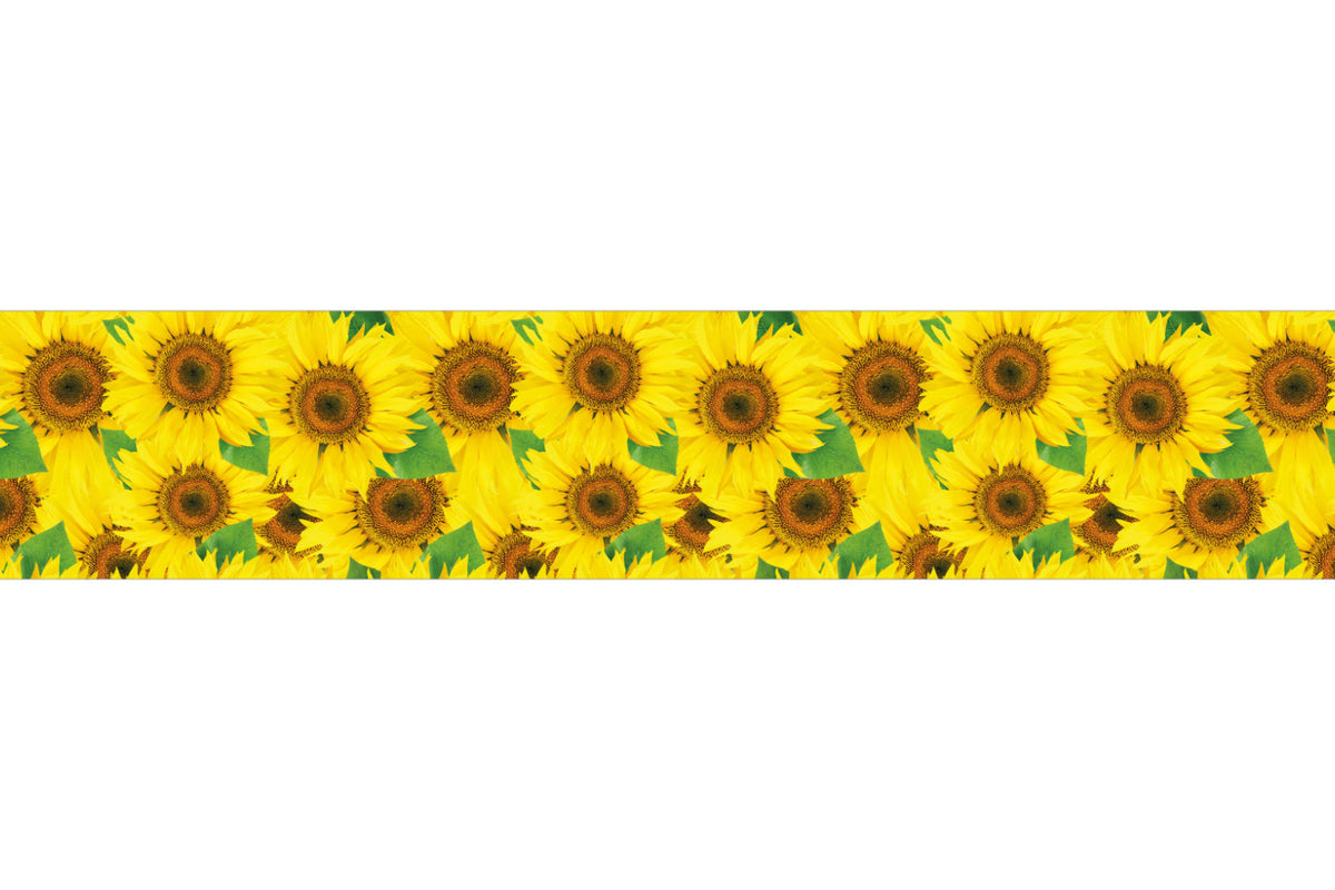 Küchenrückwand Sonnenblumenfeld Gelb
