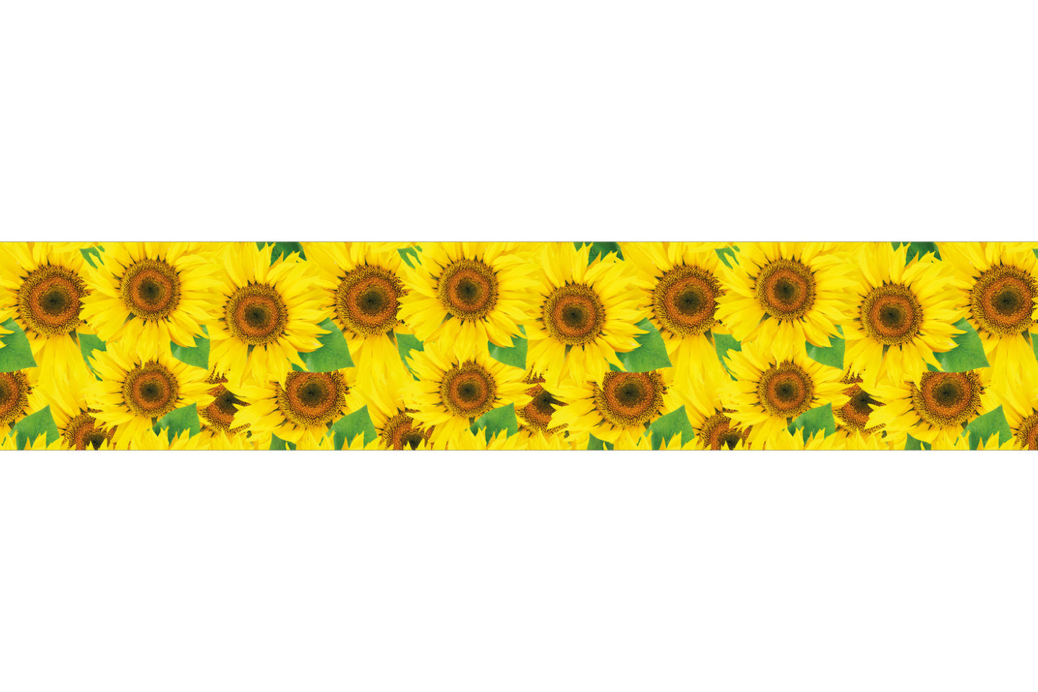 Küchenrückwand Sonnenblumenfeld Gelb