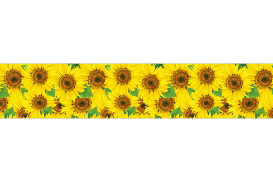 Küchenrückwand Sonnenblumenfeld Gelb