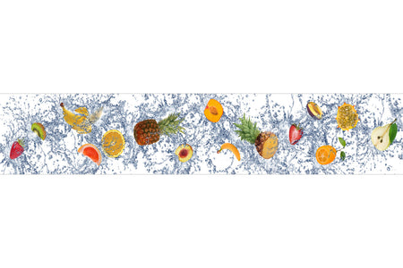 Küchenrückwand Obst Splash mit Wasser