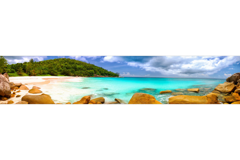 Küchenrückwand Traumstrand Tropisch