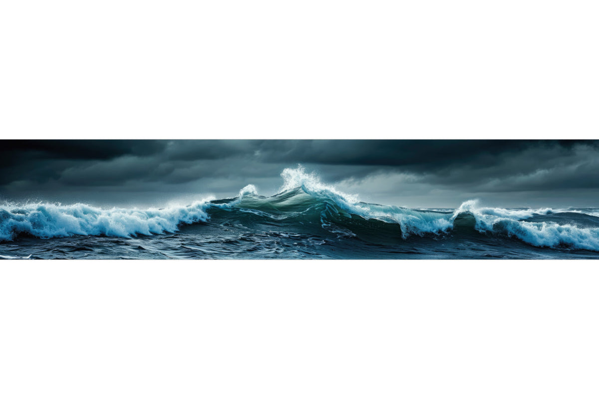 Küchenrückwand Sturm über dem Ozean