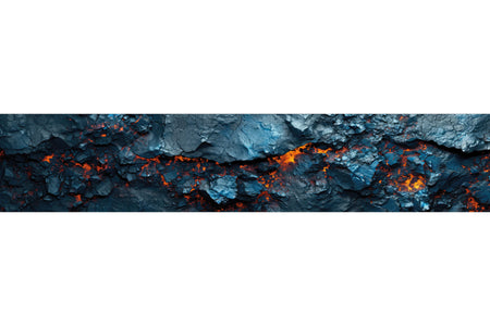 Küchenrückwand Glühende Erdspalte