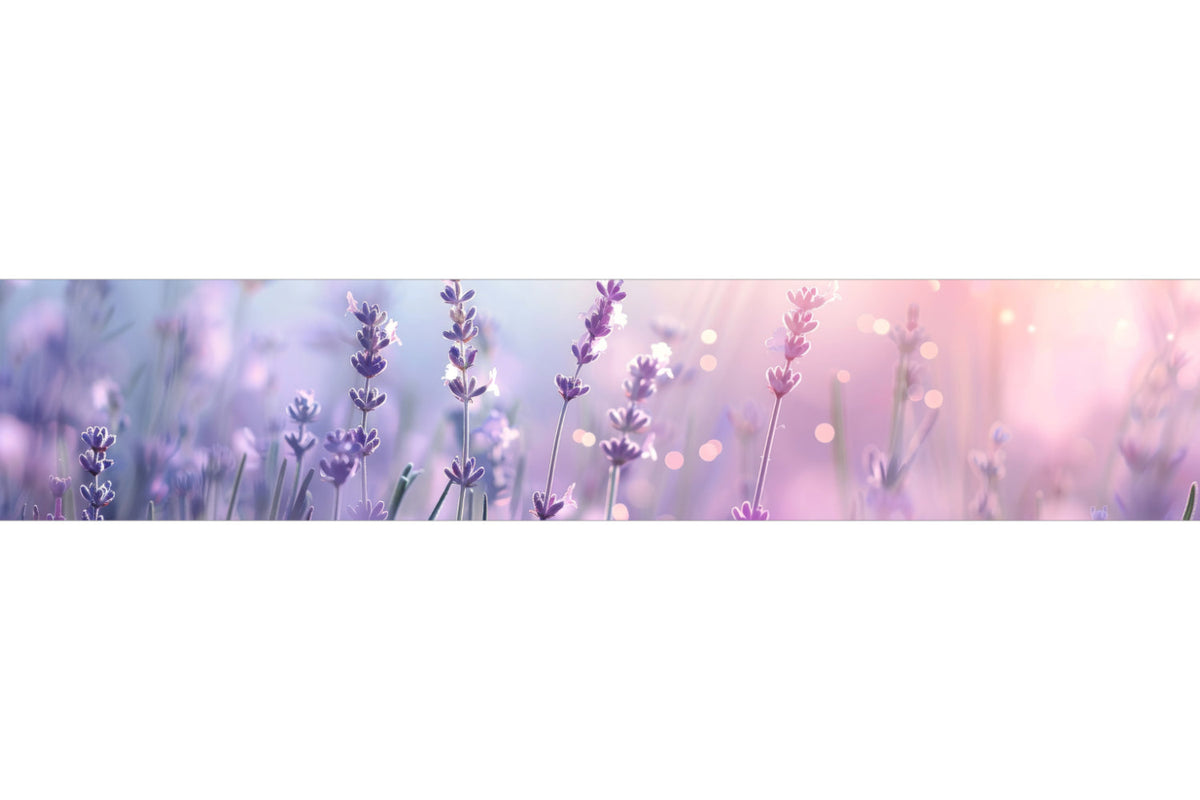 Küchenrückwand Blumenmotiv Lavendel