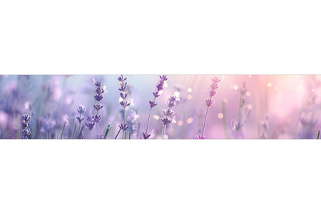 Küchenrückwand Blumenmotiv Lavendel