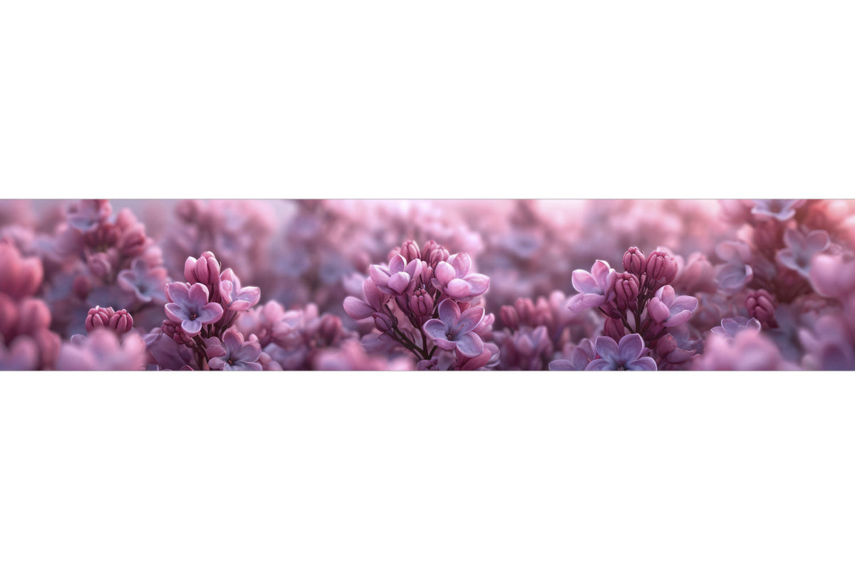 Küchenrückwand Fliederblüten Romantik