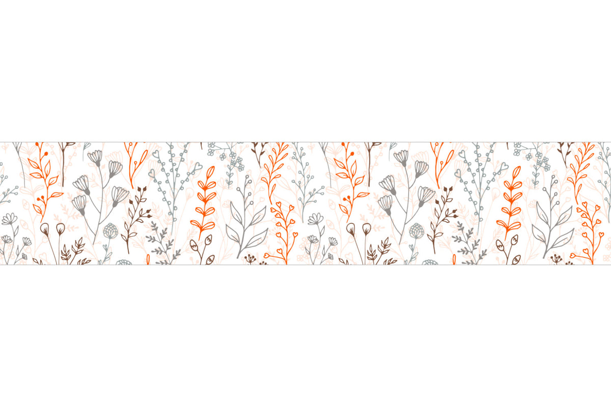 Küchenrückwand Florales Muster Design