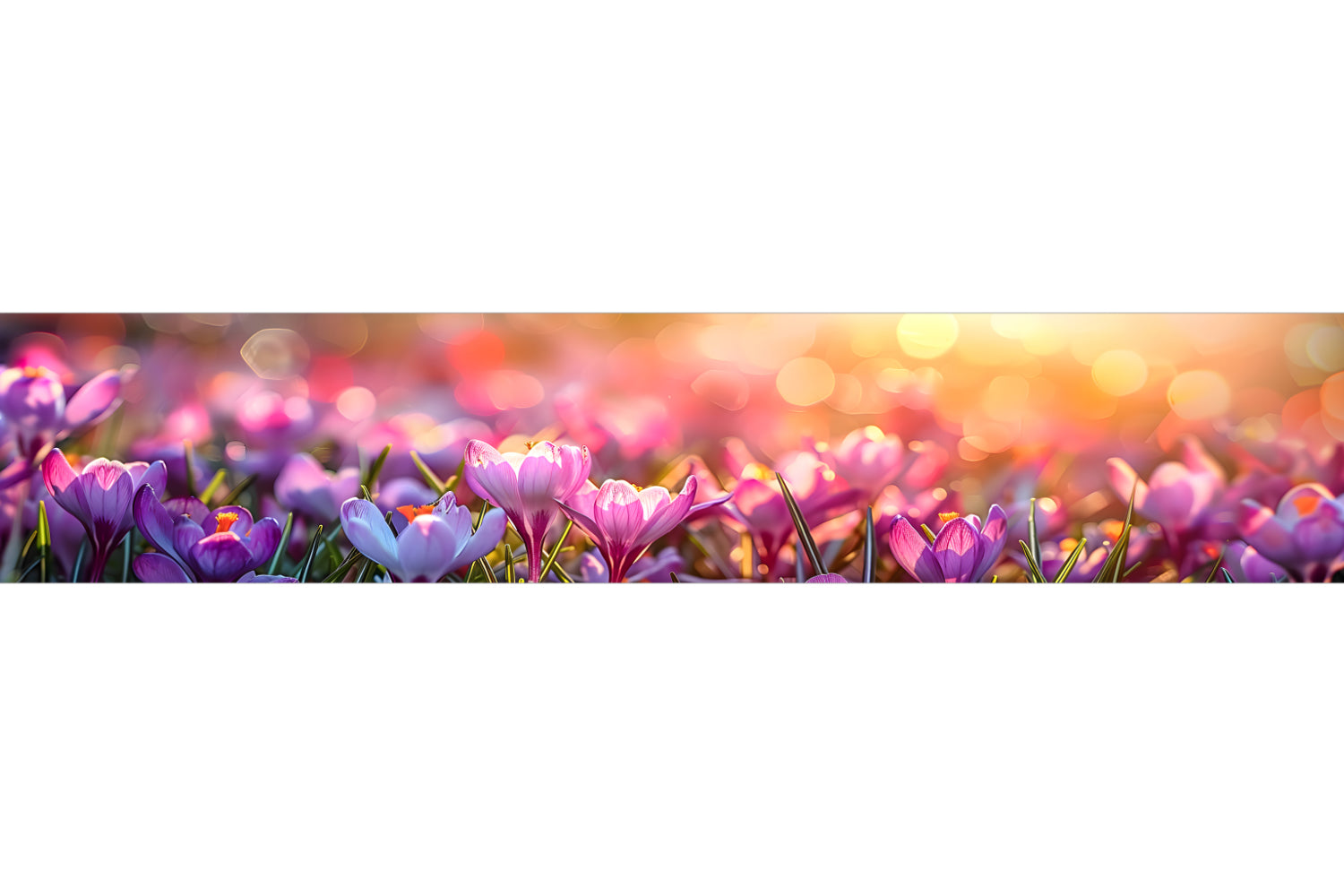 Küchenrückwand Frühlingsblumen