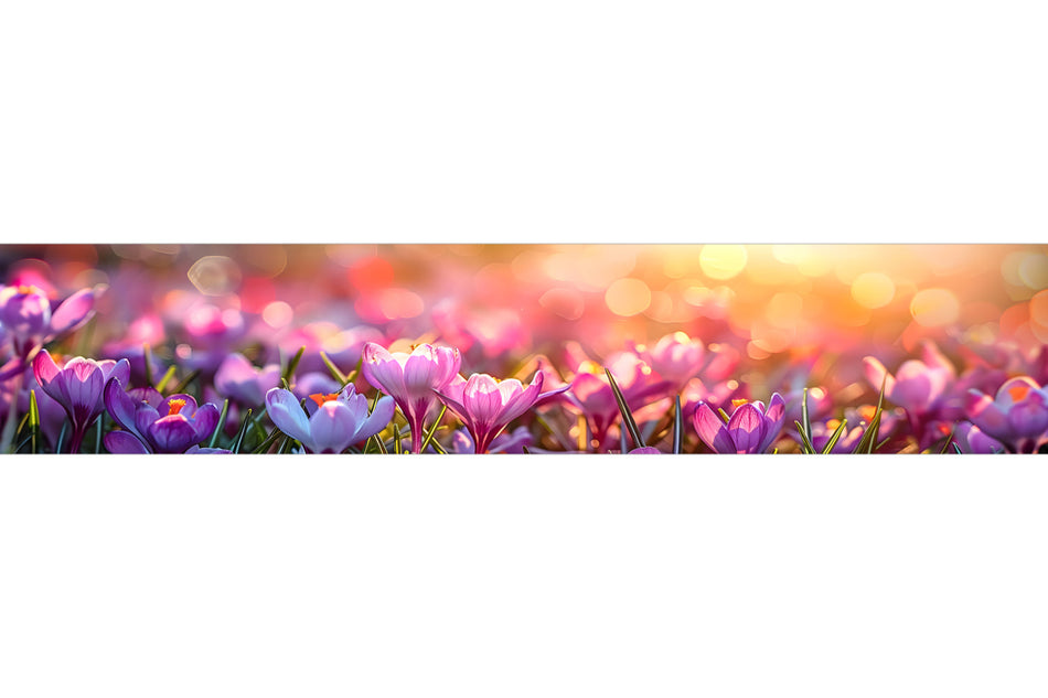 Küchenrückwand Frühlingsblumen