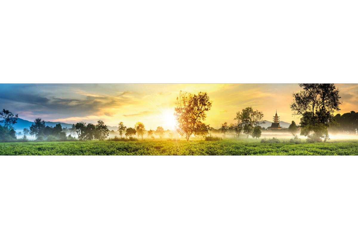 Küchenrückwand Sonnenaufgang