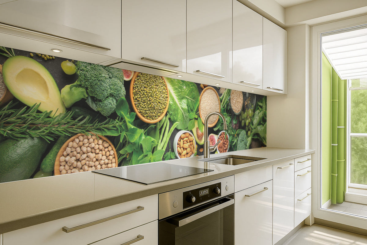 Küchenrückwand Frisches Gemüse