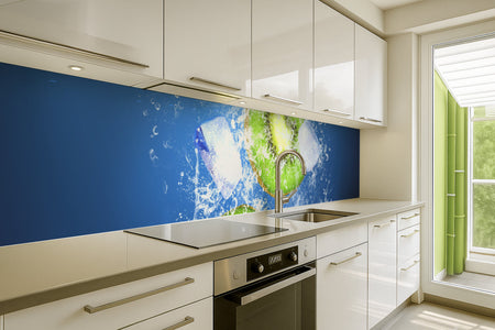 Küchenrückwand Kiwi Splash
