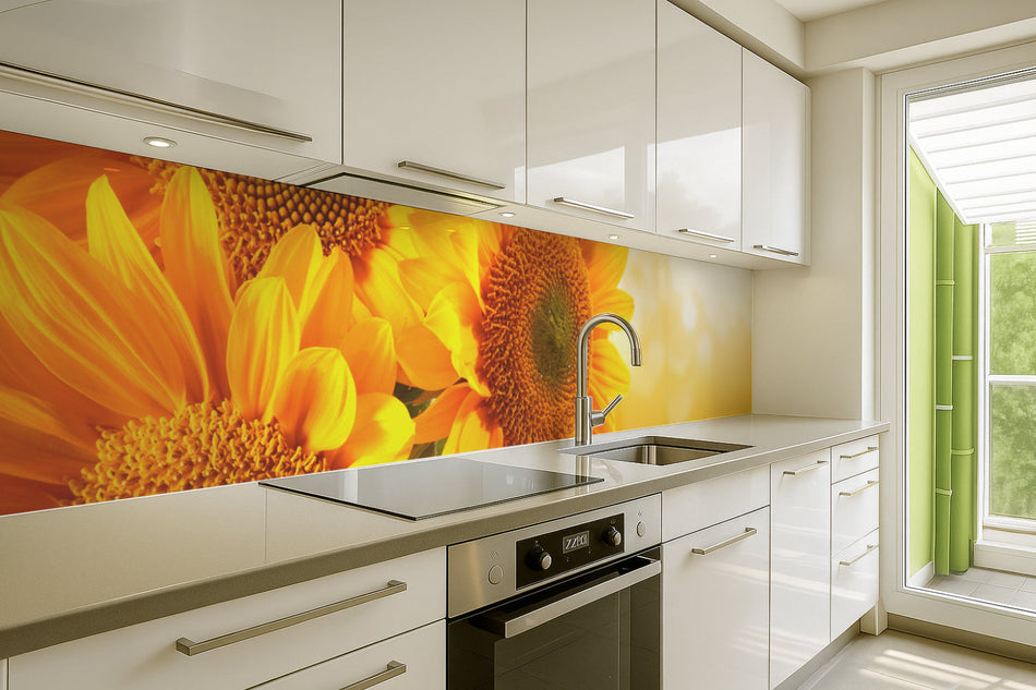 Küchenrückwand Sonnenblume