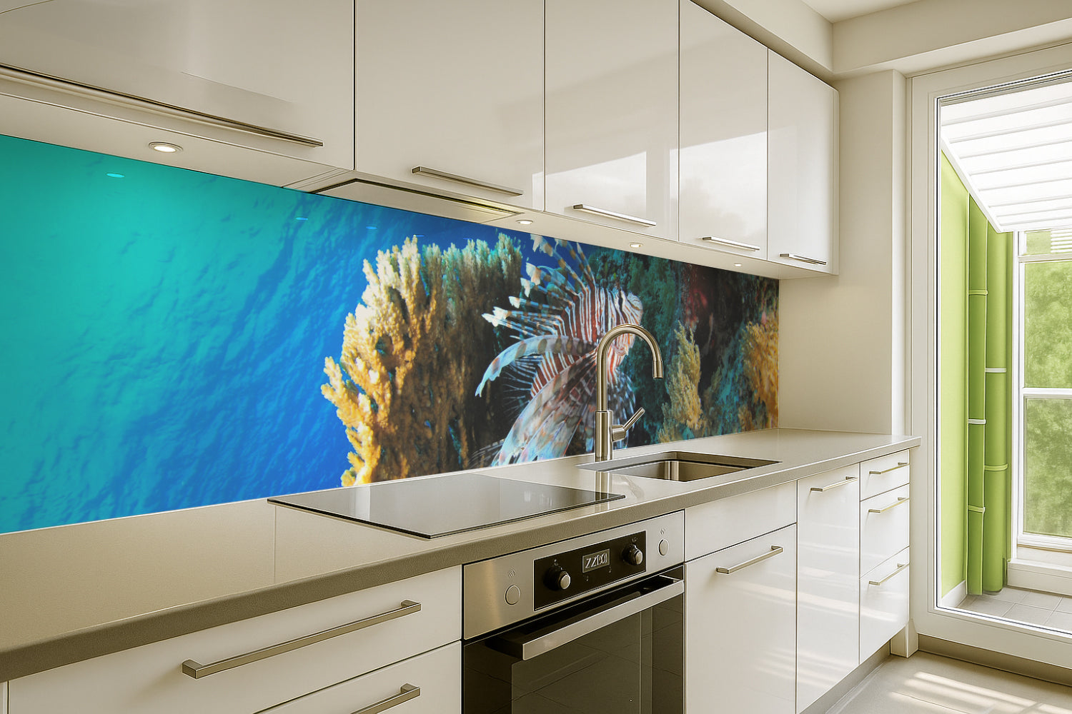 Küchenrückwand Unterwasserwelt
