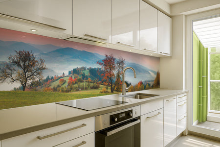 Küchenrückwand Herbstlandschaft