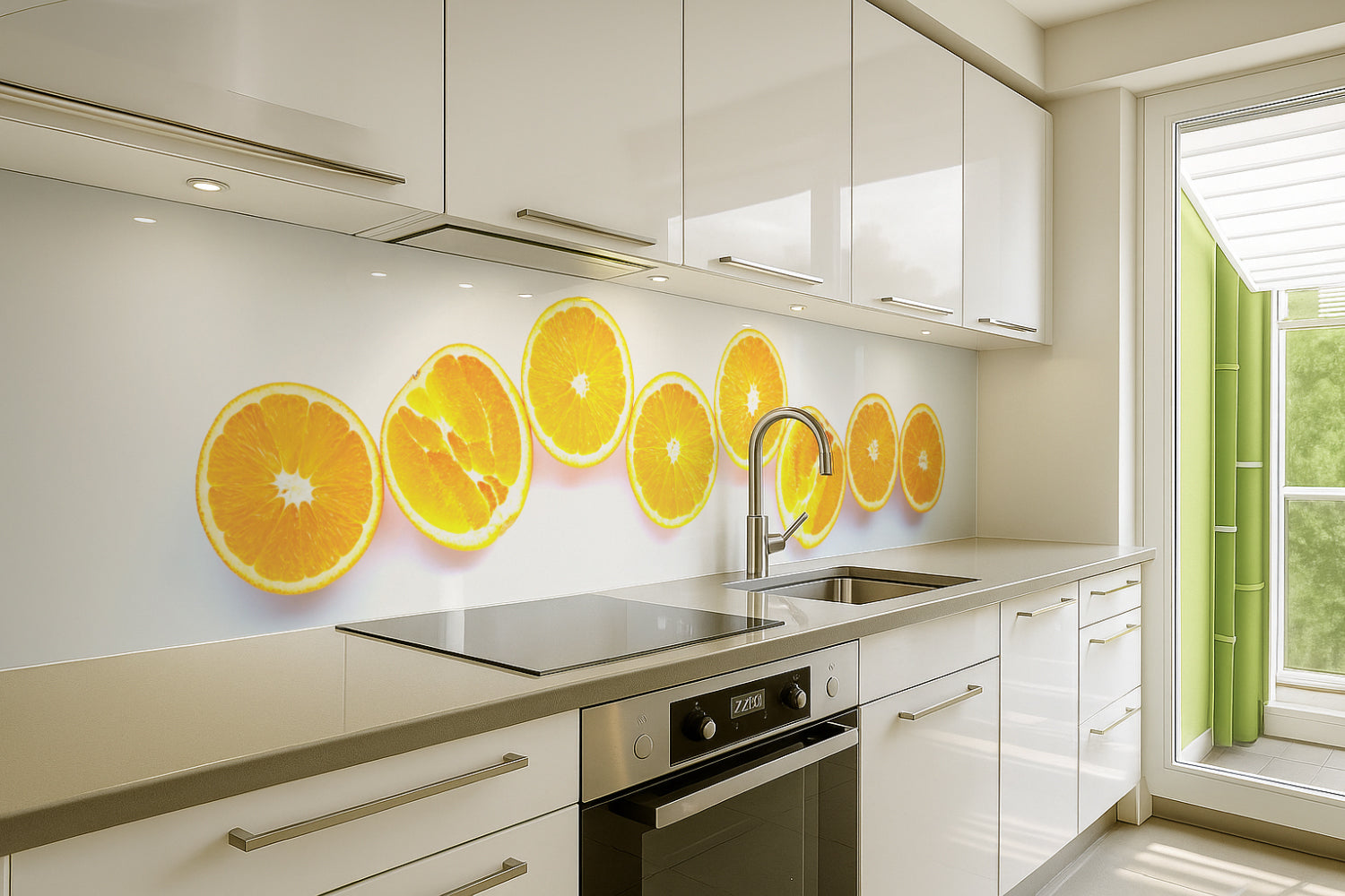 Küchenrückwand Orangen