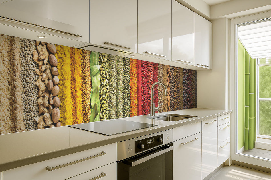 Küchenrückwand Exotische Gewürze