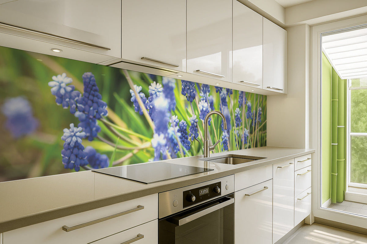 Küchenrückwand Frühlingsblumen