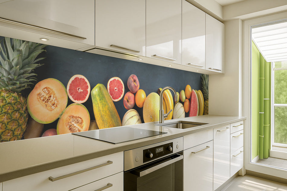 Küchenrückwand Tropische Früchte Design