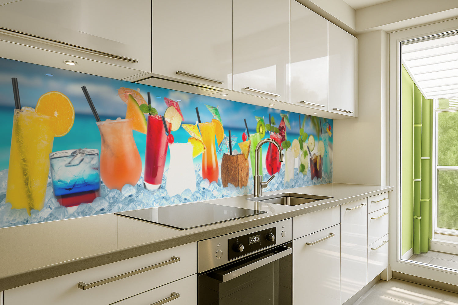 Küchenrückwand Tropische Bar Stimmung