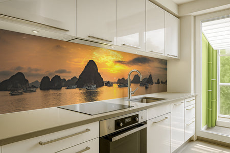 Küchenrückwand Meereslandschaft Sunset