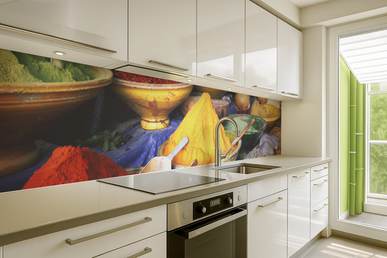 Küchenrückwand Orientalische Gewürze