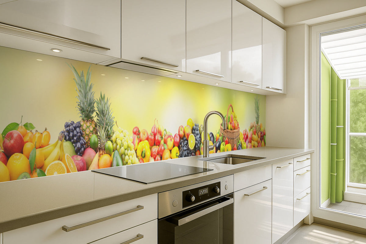 Küchenrückwand Frisches Obstmotiv