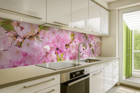 Küchenrückwand Kirschblüte Design