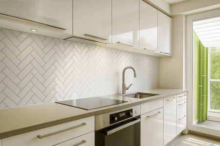 Küchenrückwand Modernes Kachel Design