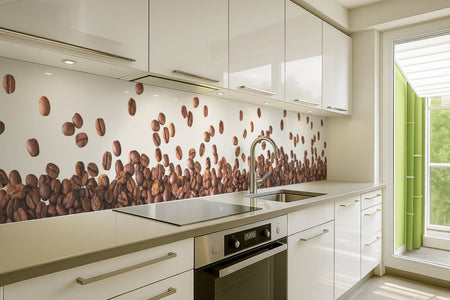 Küchenrückwand Kaffee Design modern