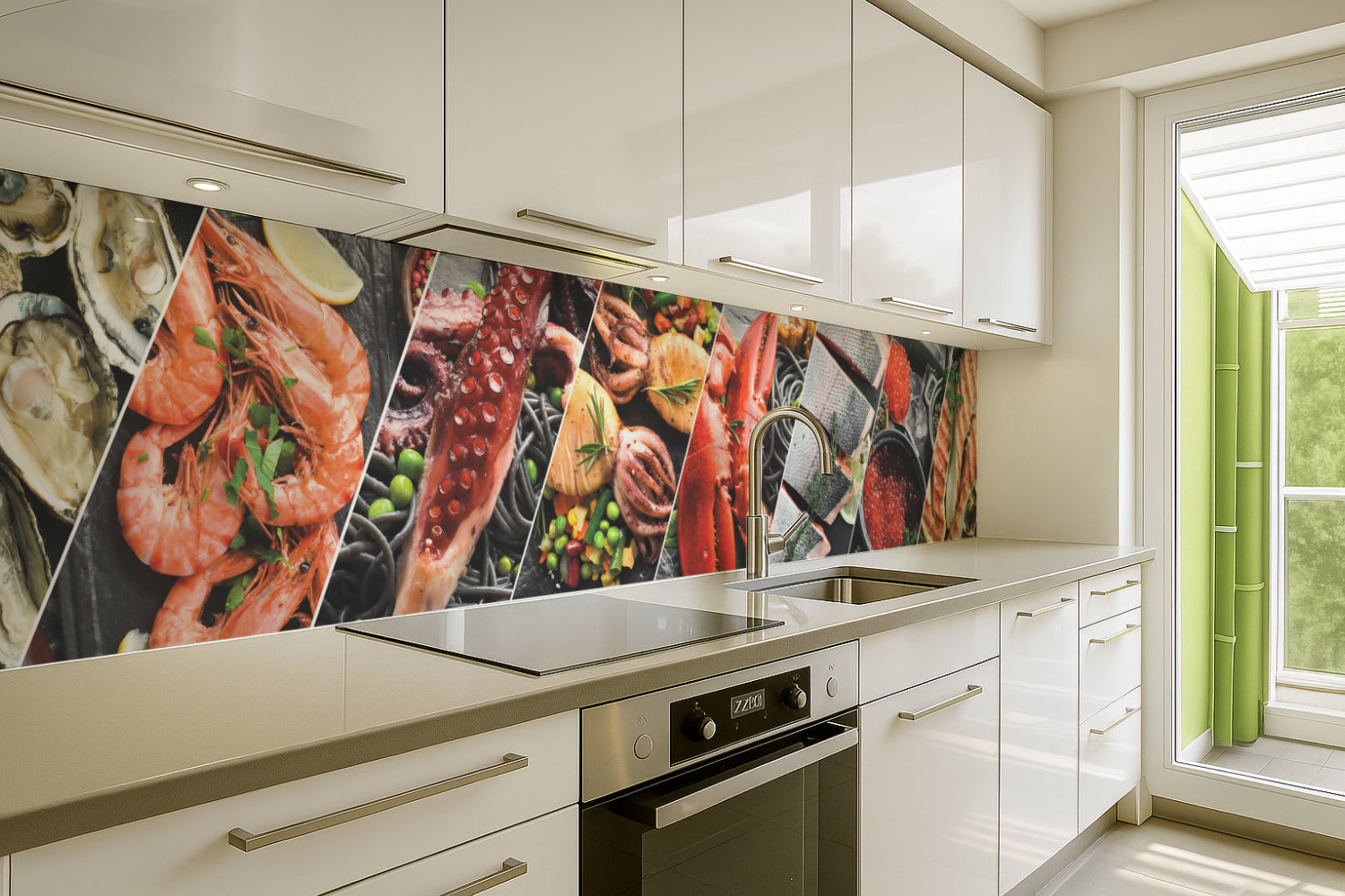 Küchenrückwand Meeresfrüchte & Fisch