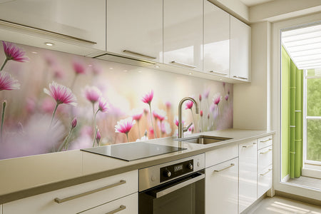 Küchenrückwand Frühlingsblumen