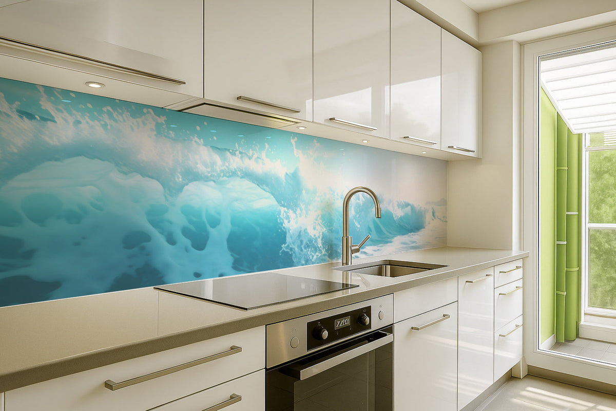 Küchenrückwand Türkisblaues Meer