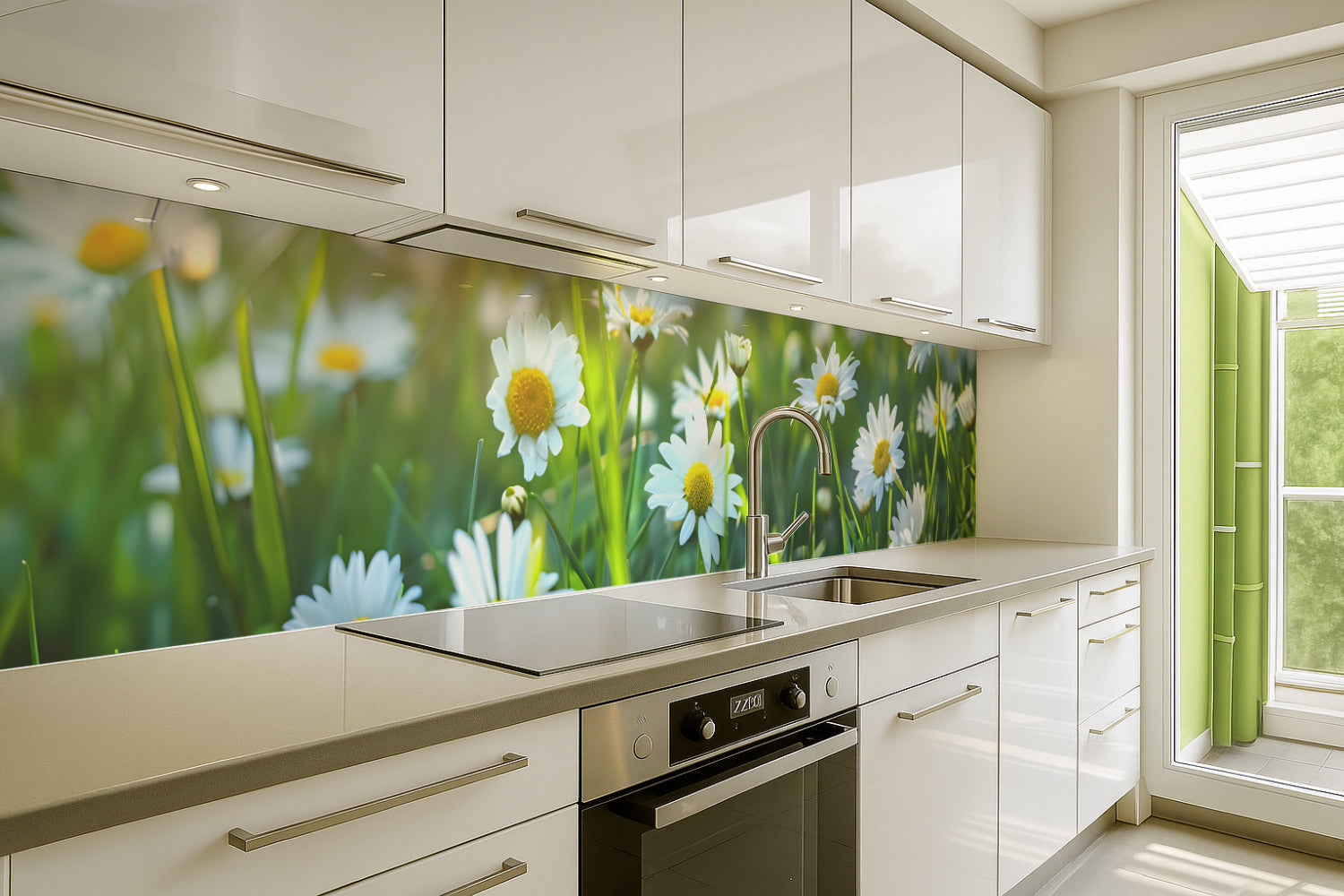 Küchenrückwand Frisches Gemüse und Kräuter