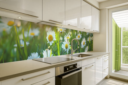 Küchenrückwand Frisches Gemüse und Kräuter