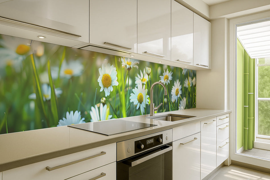 Küchenrückwand Frisches Gemüse und Kräuter