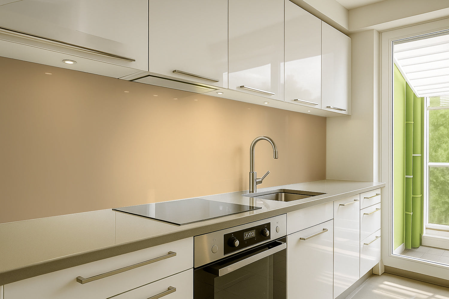 Küchenrückwand Einfarbig