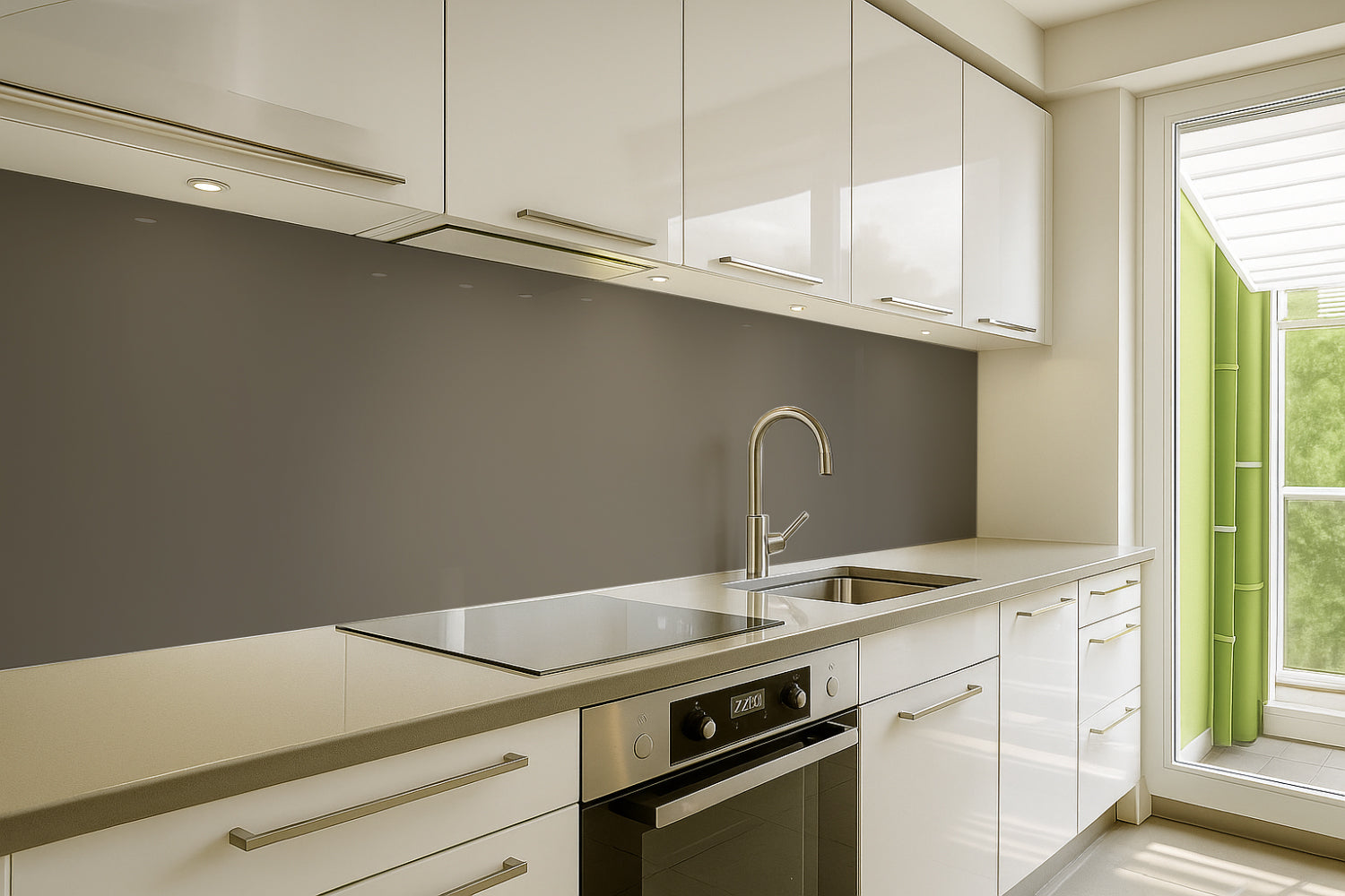 Küchenrückwand Einfarbig