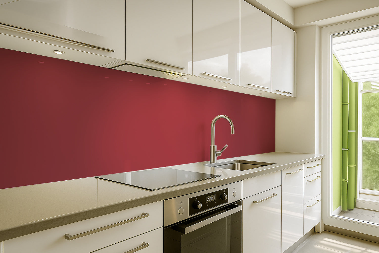 Küchenrückwand Einfarbig