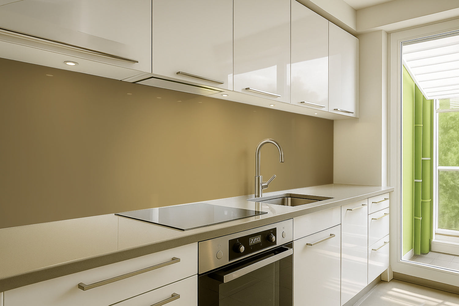 Küchenrückwand Einfarbig