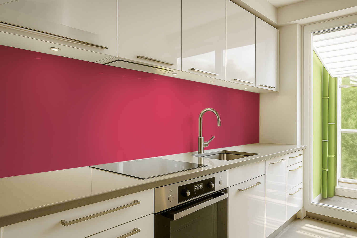 Küchenrückwand Einfarbig