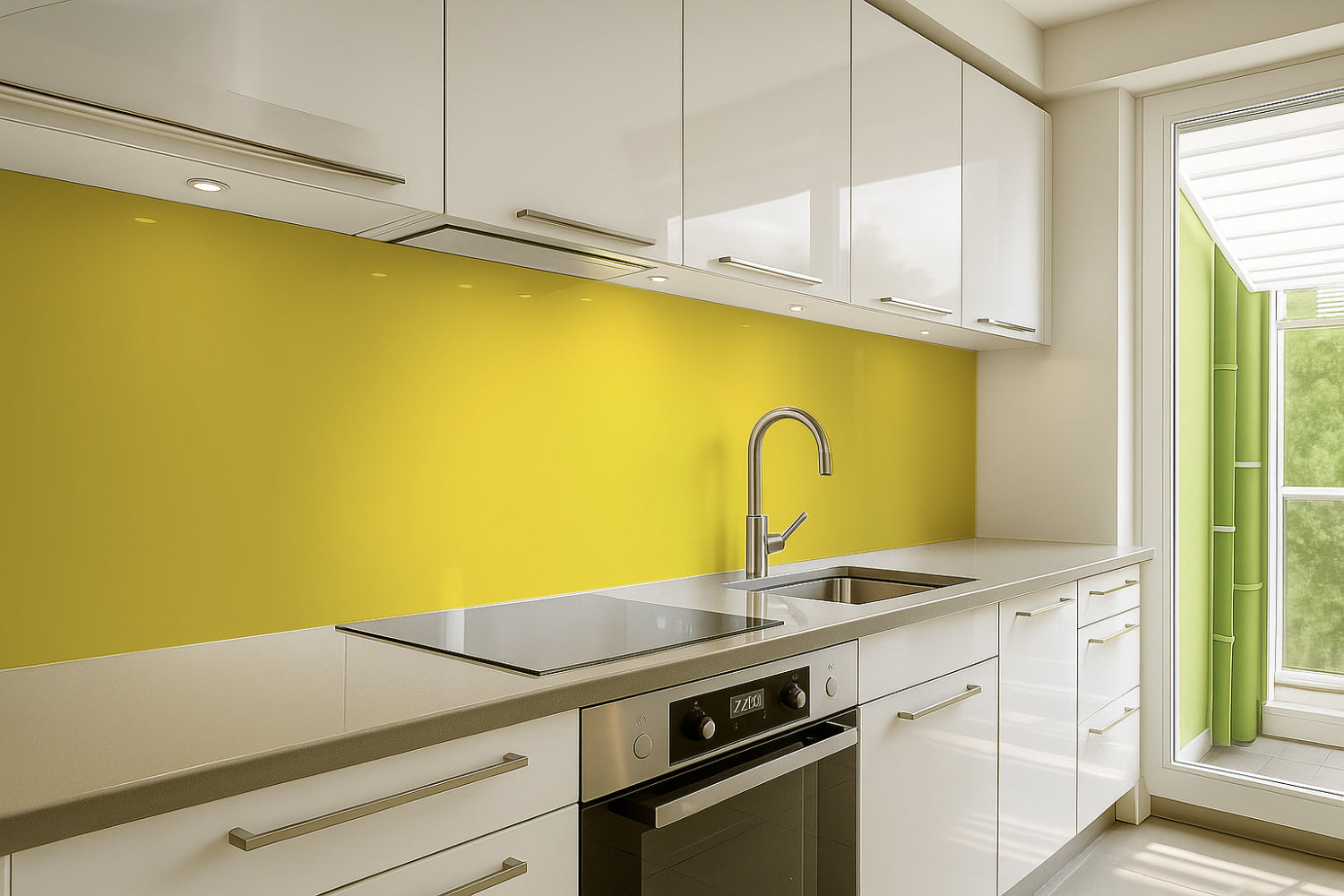 Küchenrückwand Einfarbig