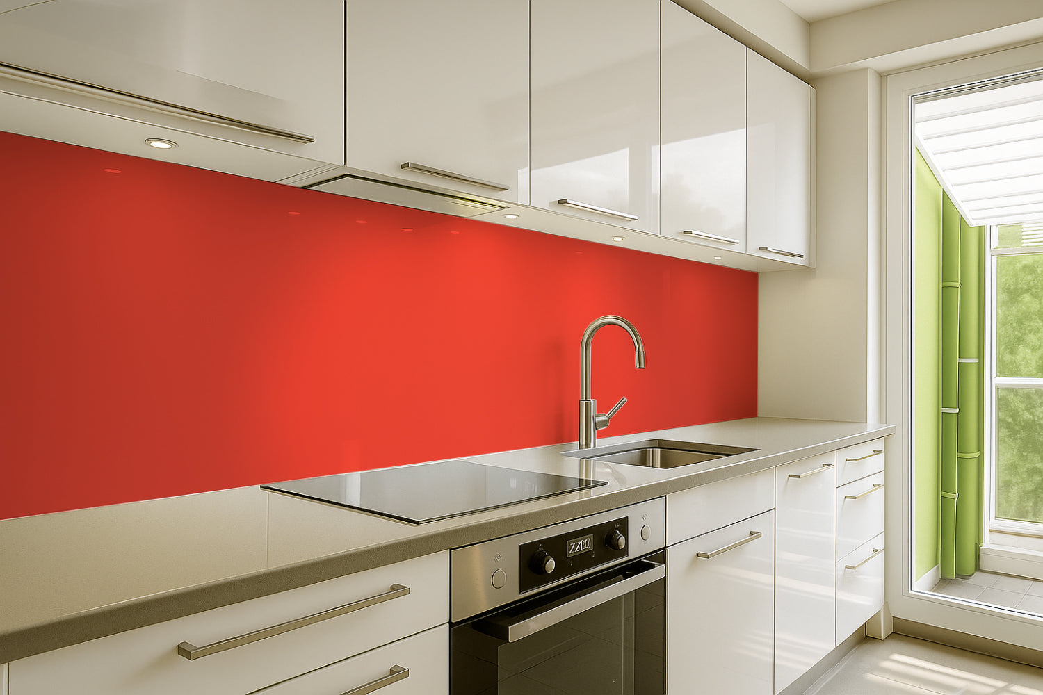 Küchenrückwand Einfarbig