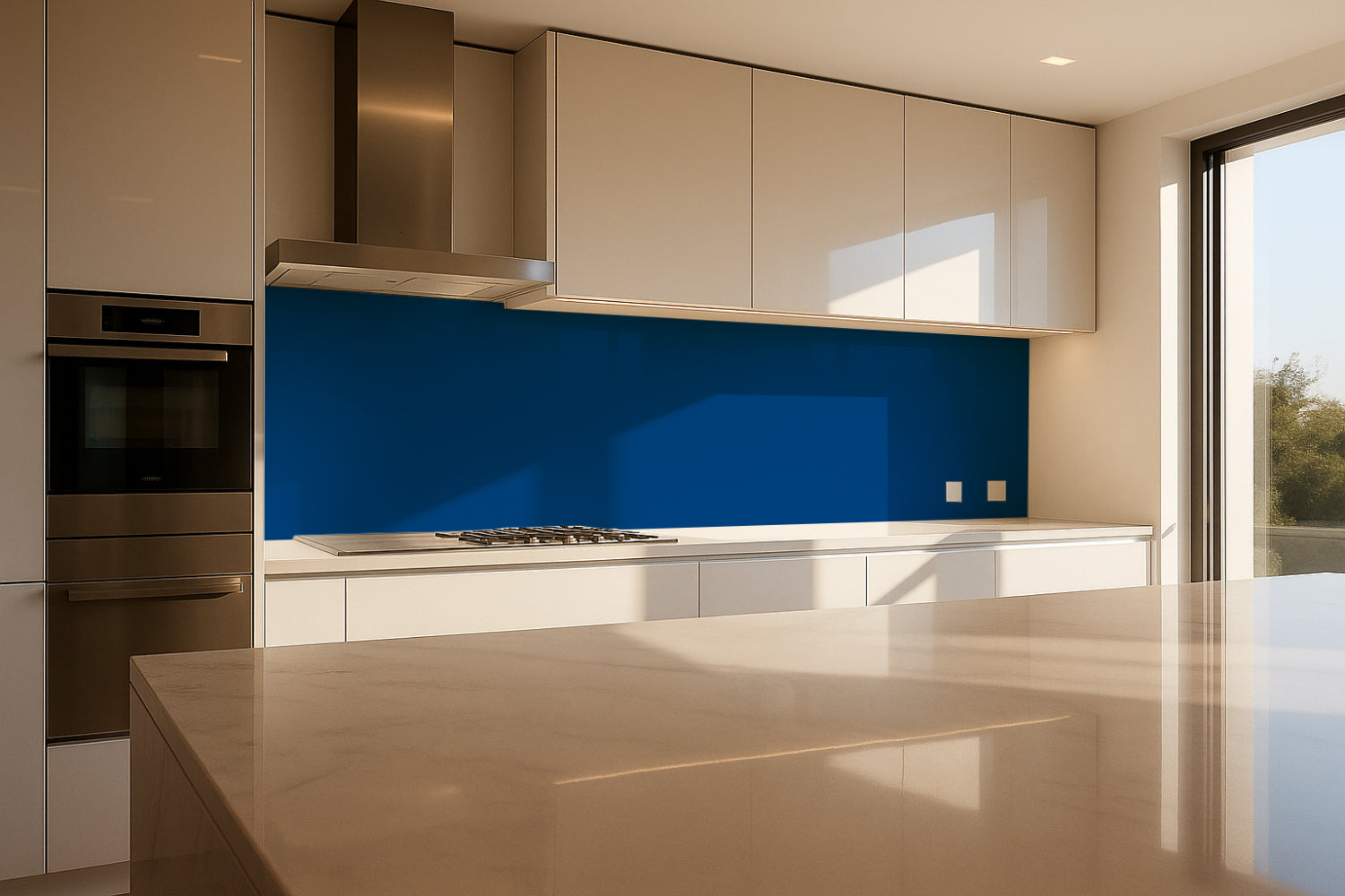 Küchenrückwand Einfarbig