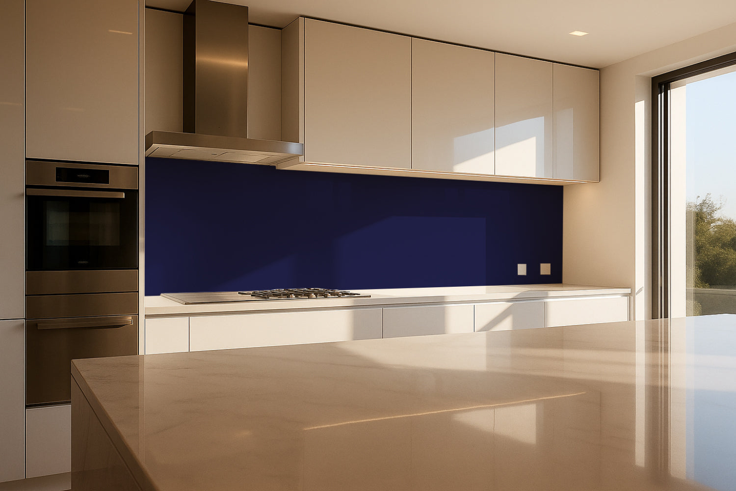 Küchenrückwand Einfarbig