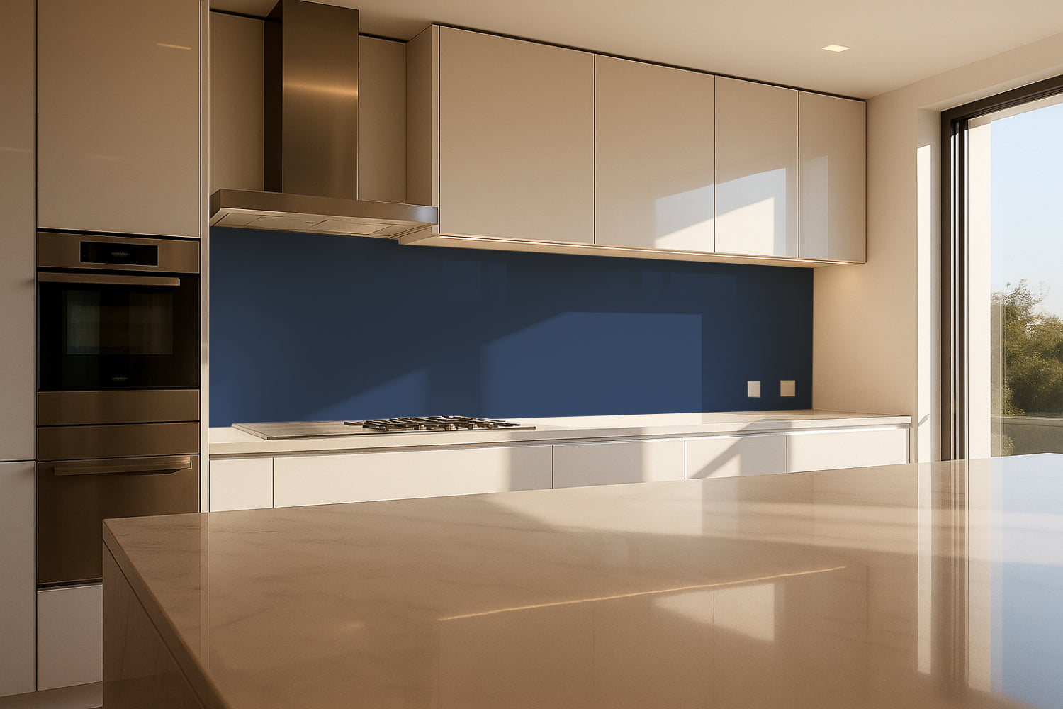 Küchenrückwand Einfarbig