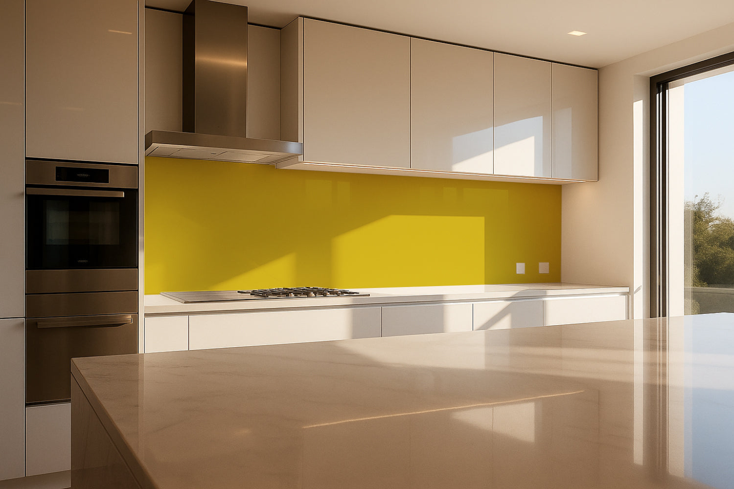 Küchenrückwand Einfarbig