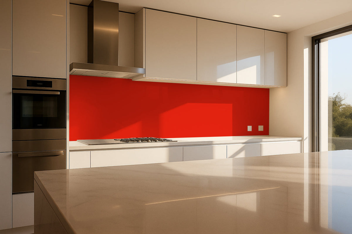 Küchenrückwand Einfarbig