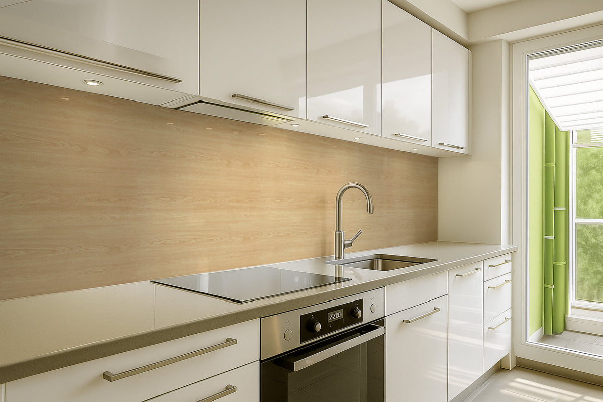 Küchenrückwand Holzoptik