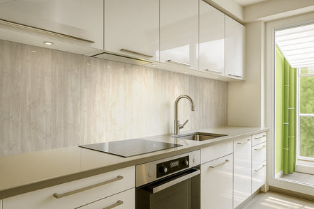 Küchenrückwand Holzoptik